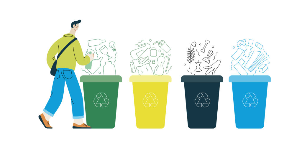 ゴミの回収業務効率化にもスマートマット？